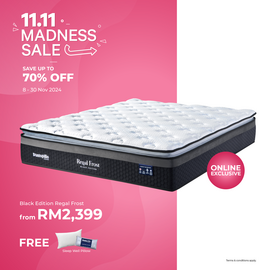 [Online Exclusive] Black Edition Regal Frost Mattress